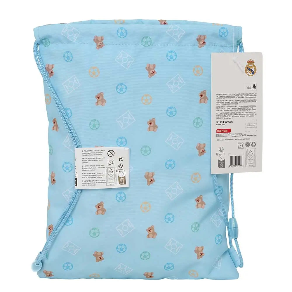 Bolsa Junior Real Madrid Preescolar Azul