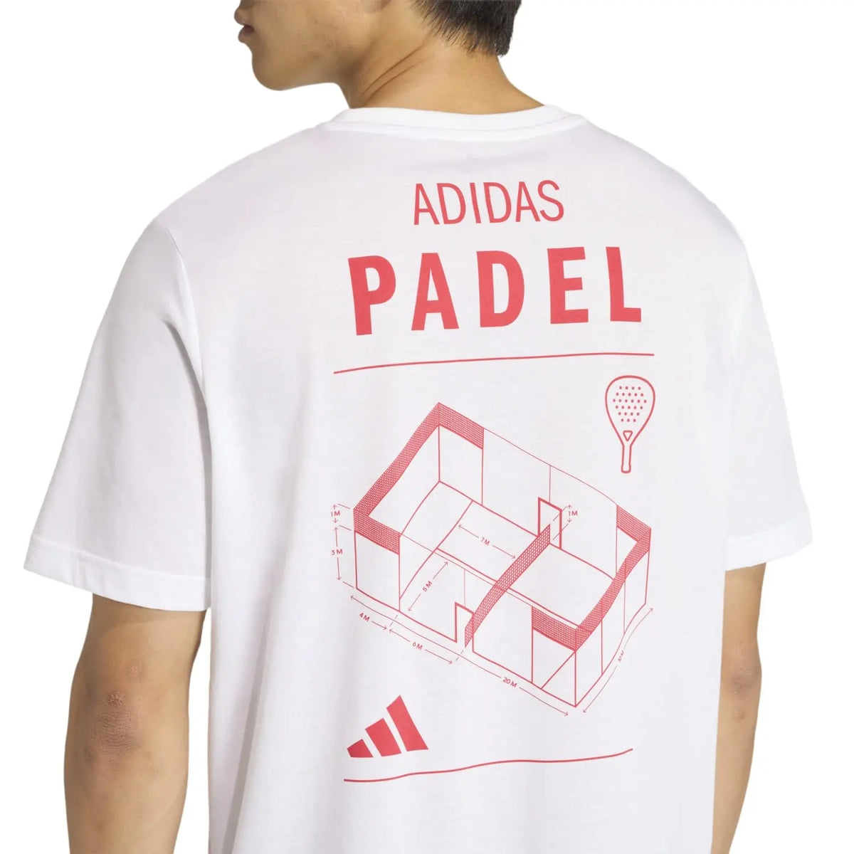 Camiseta adidas Pádel Category Graphic Blanco