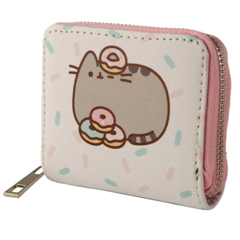 Carteira com Fecho Gato Pusheen Guloso