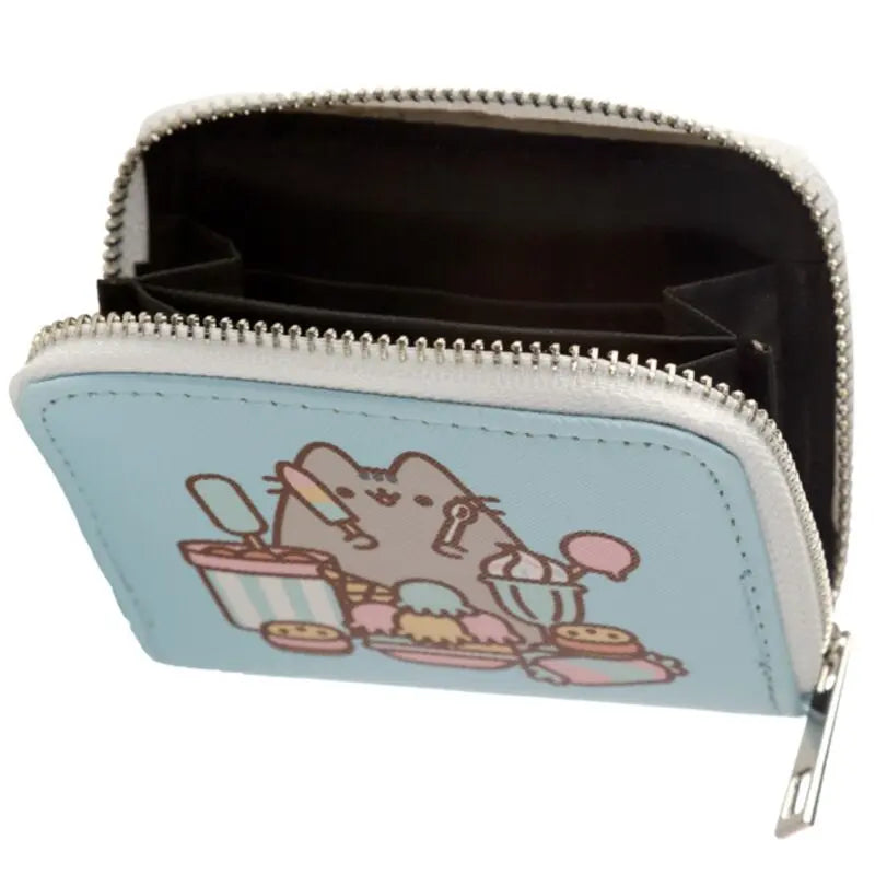 Carteira com Fecho Gato Pusheen Guloso