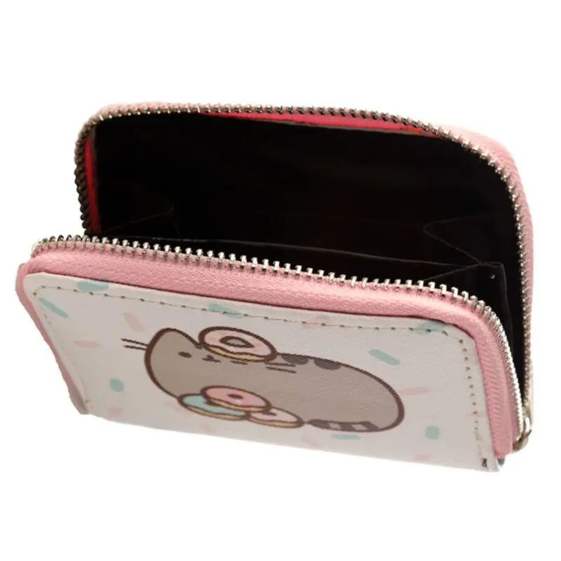 Carteira com Fecho Gato Pusheen Guloso