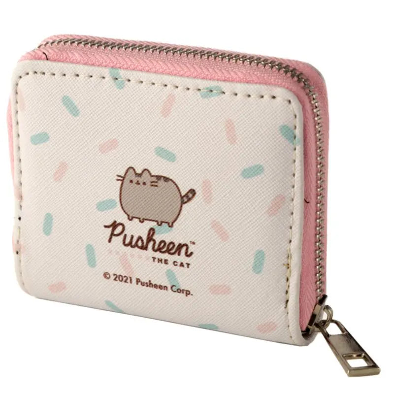Carteira com Fecho Gato Pusheen Guloso