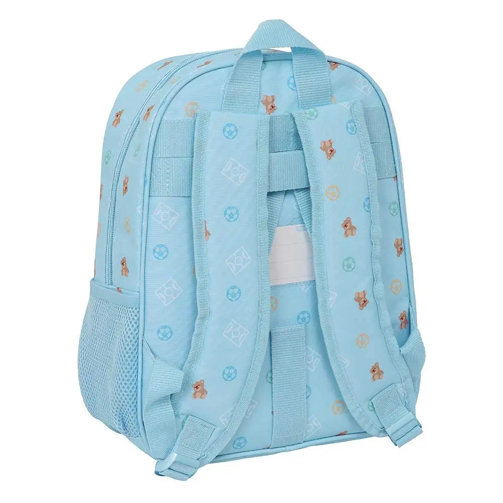 Mochila Infantil Adaptável a Carrinho Real Madrid Pré-escolar Azul