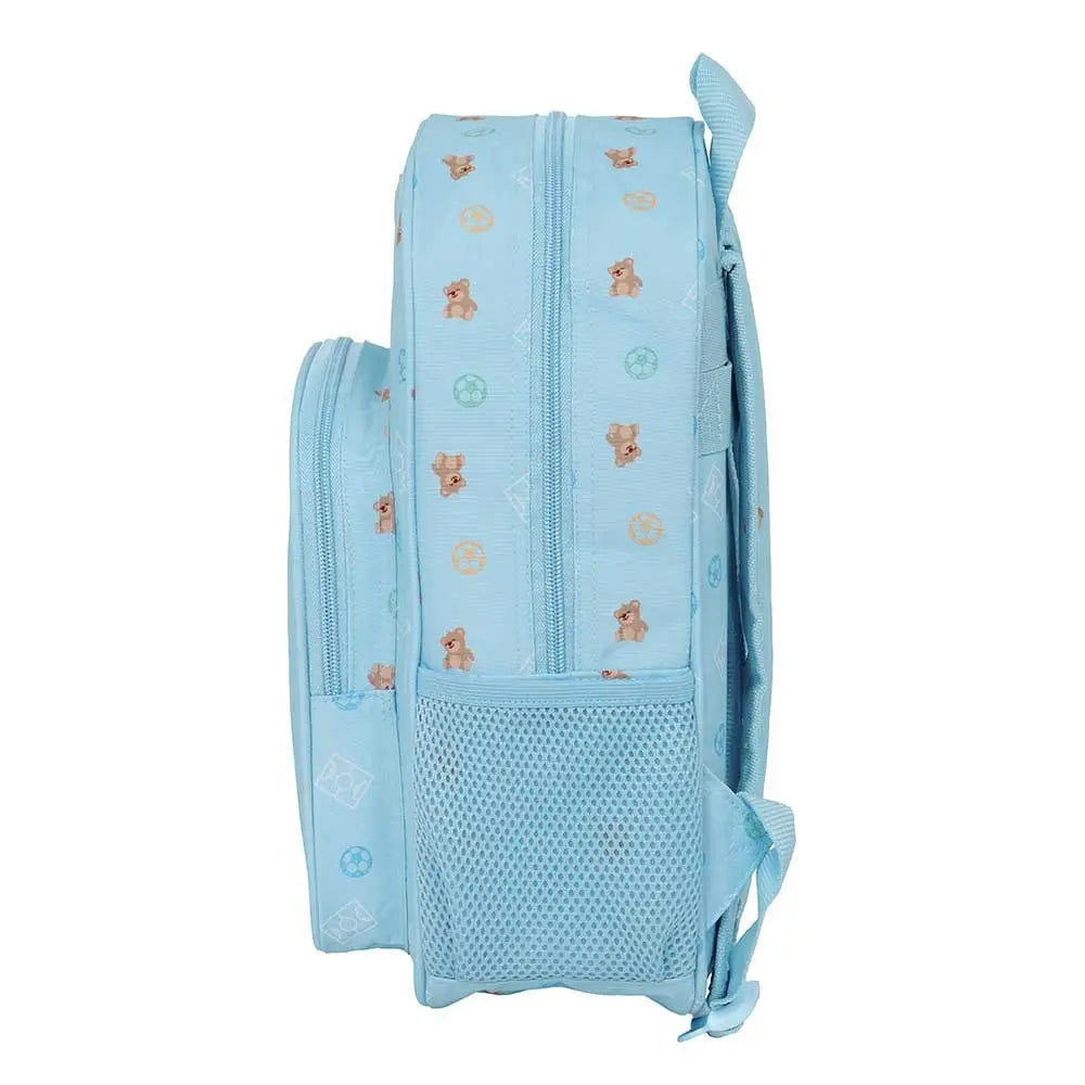 Mochila Infantil Adaptável a Carrinho Real Madrid Pré-escolar Azul