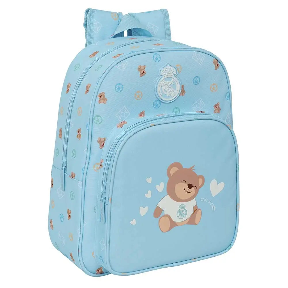 Mochila Infantil Adaptável a Carrinho Real Madrid Pré-escolar Azul