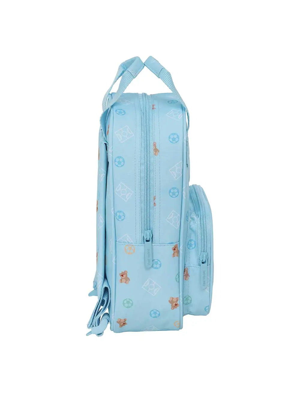 Mochila Infantil Con Asas Real Madrid Preescolar Azul