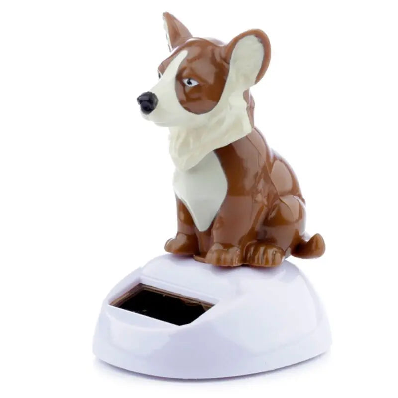 Muñeco Solar Corgi