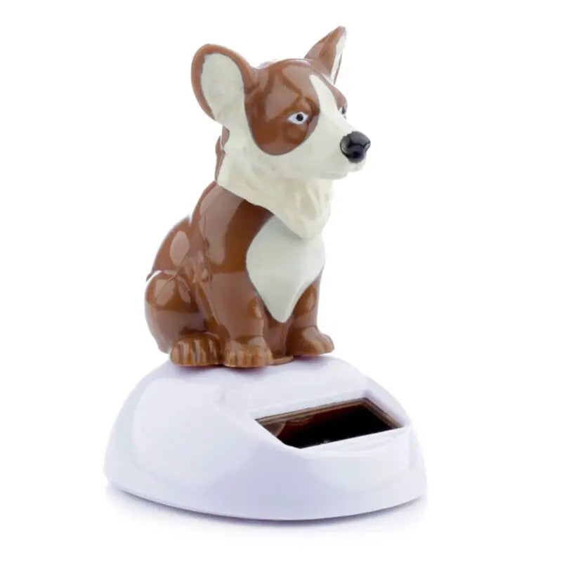 Muñeco Solar Corgi