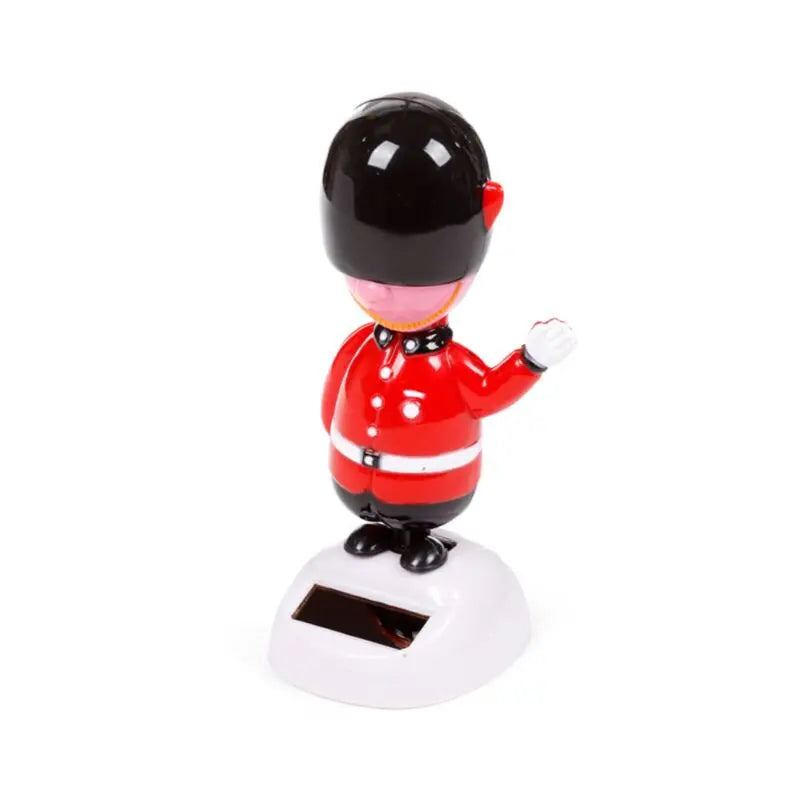 British Royal Guard Solar Figurine