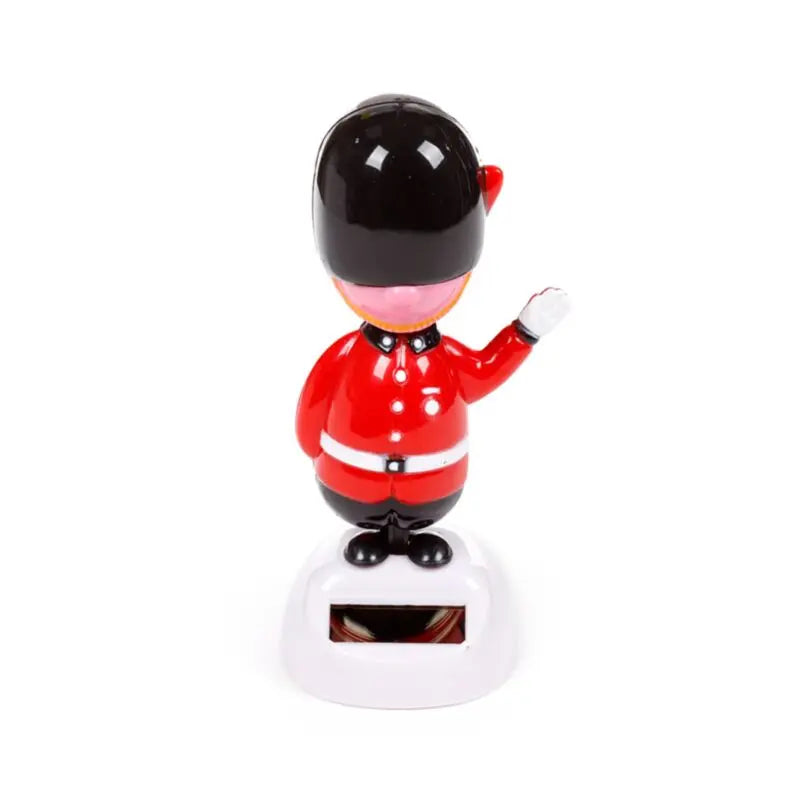 British Royal Guard Solar Figurine
