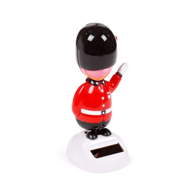 British Royal Guard Solar Figurine