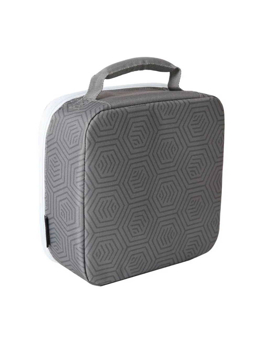 Saco Térmico Porta-Alimentos+Garrafa+Tupperware Cinzento Real Madrid