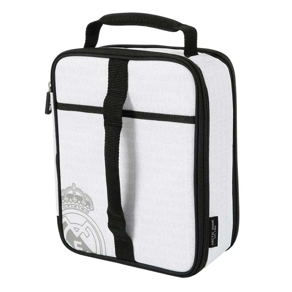 Porta-Alimentos Térmico Expandible+Tupper Real Madrid Blanco