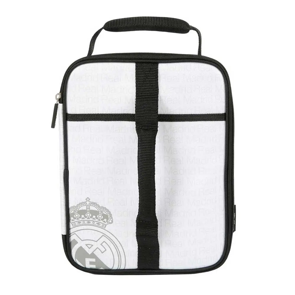 Porta-Alimentos Térmico Expandible+Tupper Real Madrid Blanco