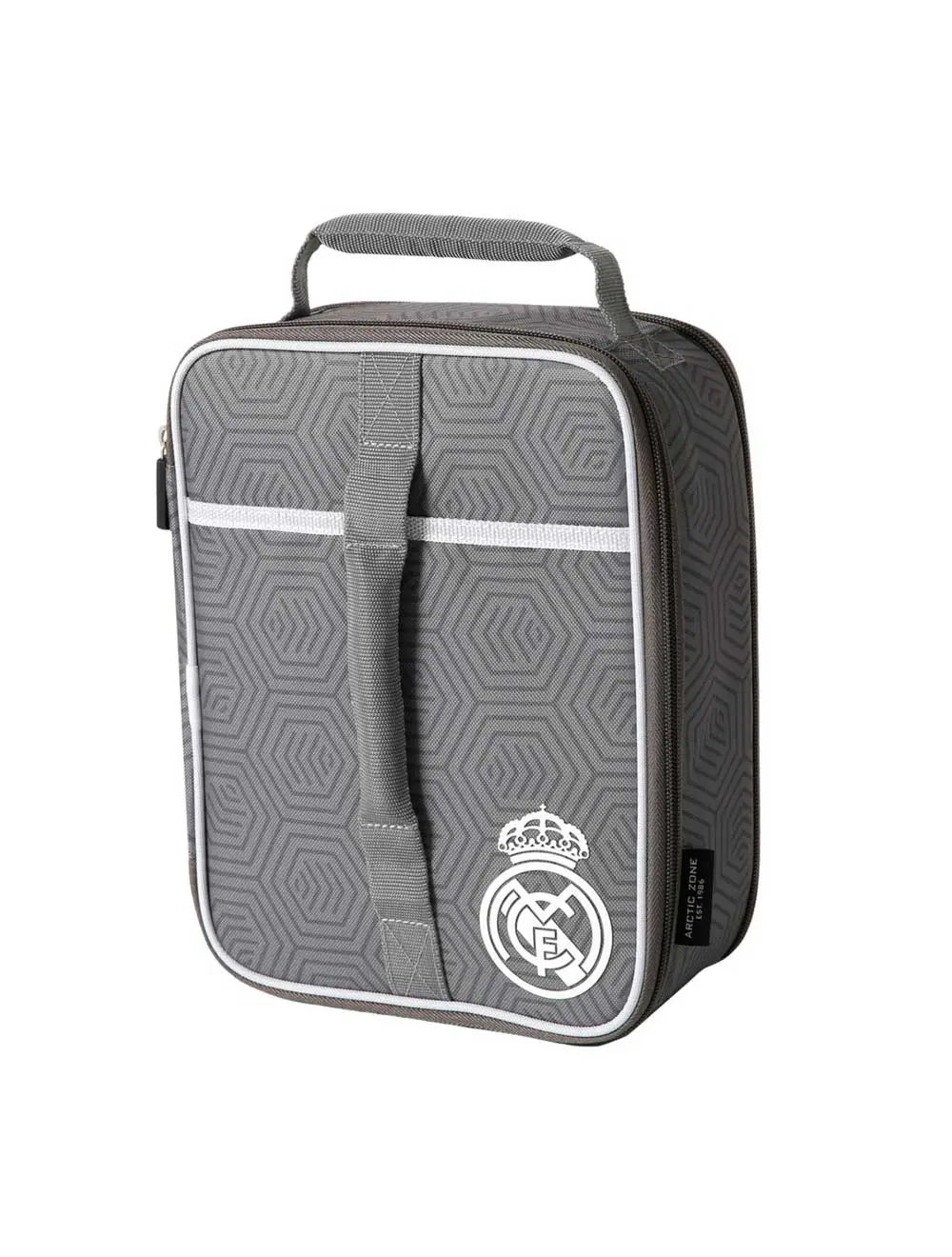 Porta-Alimentos Térmico Expansível + Tupper Real Madrid Cinzento