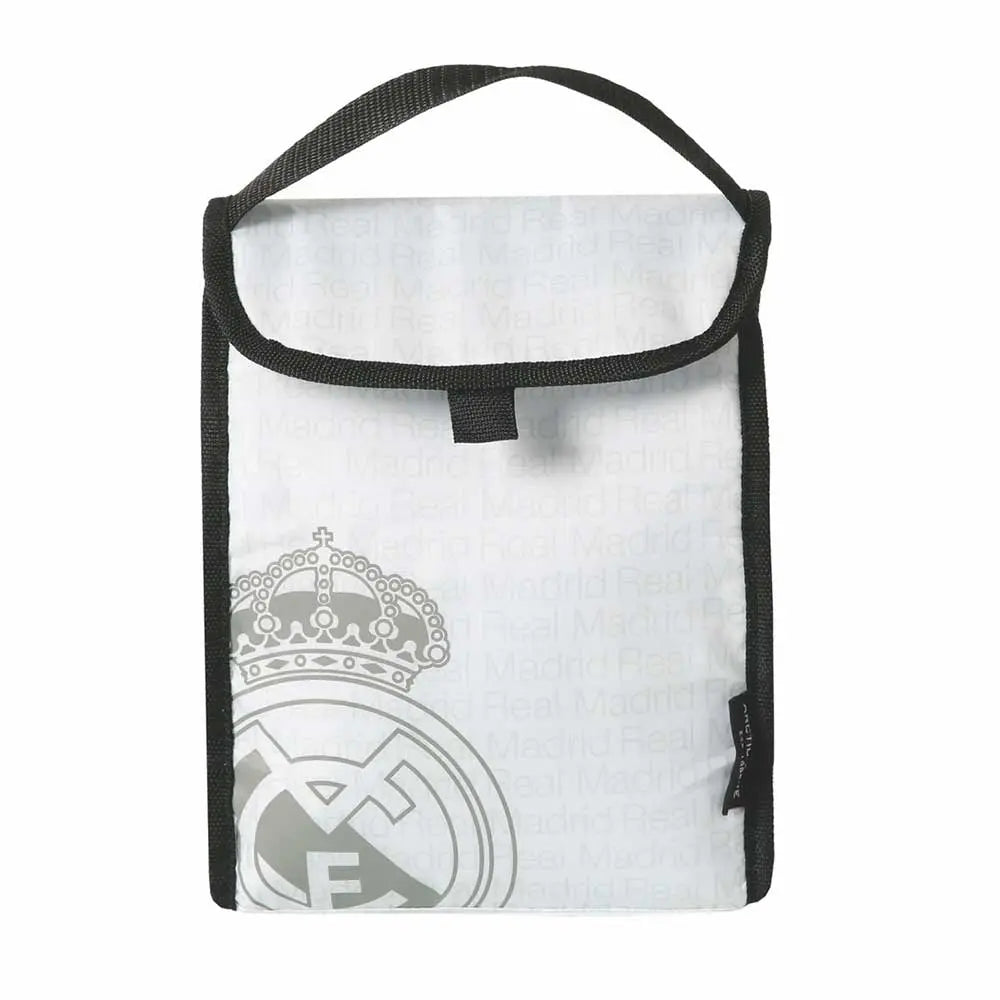 Porta-Alimentos Térmico Dobrável Real Madrid Branco