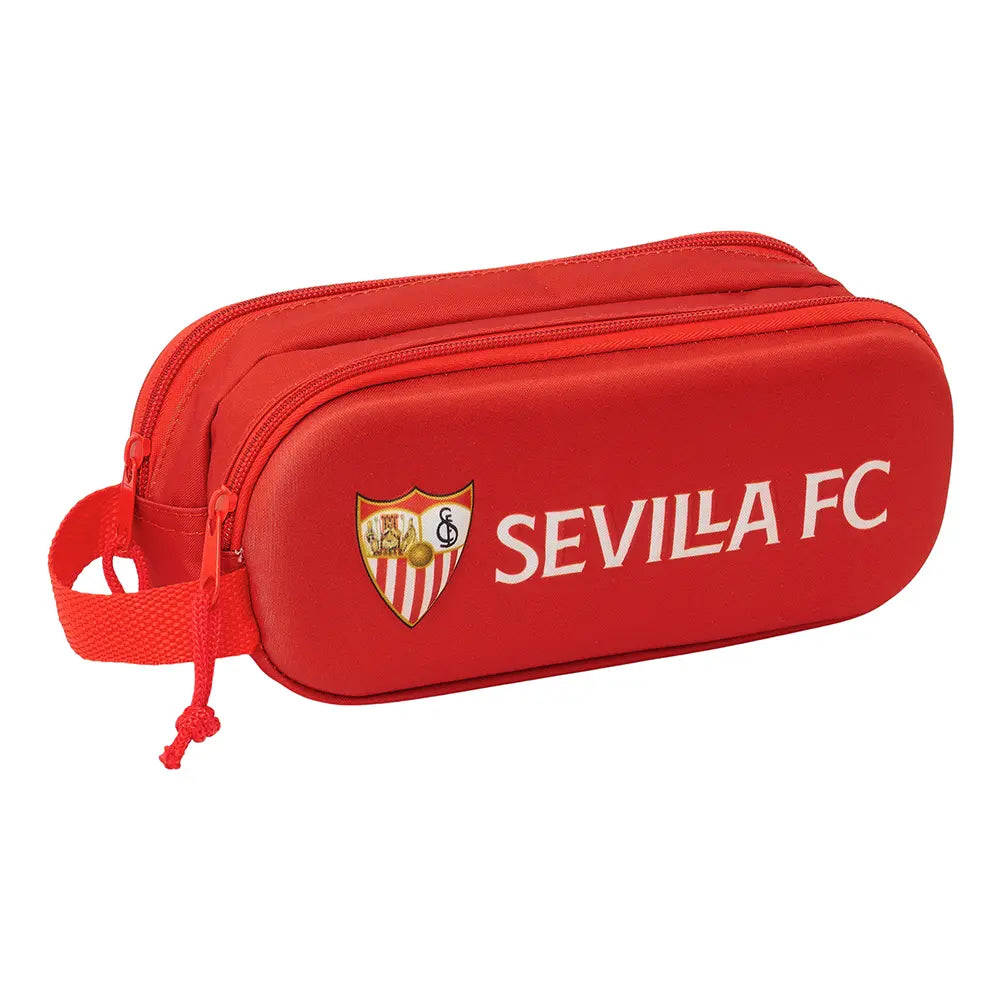 Estojo Duplo Logótipo 3D Sevilla F.C.