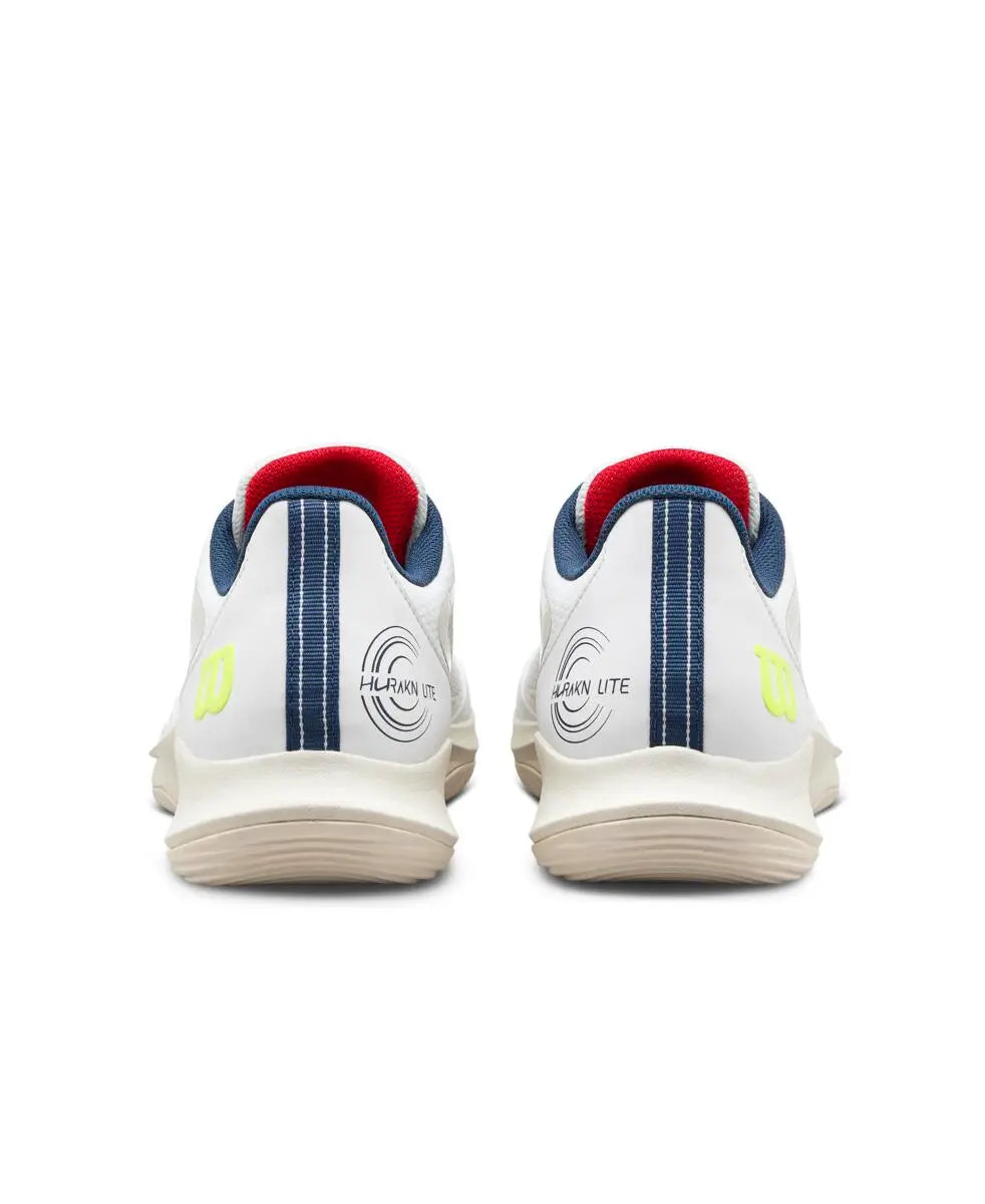 Zapatillas Wilson Pádel Hurakn Lite Hombre Blanco