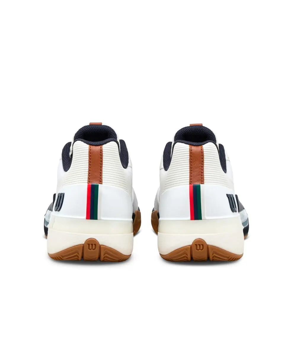 Zapatillas Wilson Rush Tour 5 Clay Hombre Blanco/Marino