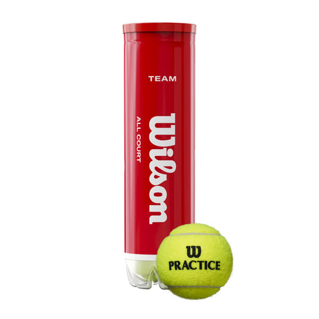 Pelotas Tenis Wilson Team Practice 1 Bote de 4 pelotas