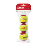 Pelotas Wilson Principiante Punto Rojo 3 pelotas