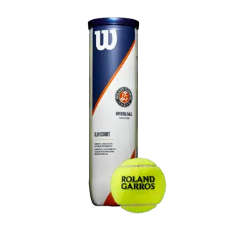 Pelotas Tenis Wilson Roland Garros Clay 18 Botes de 4 Pelotas