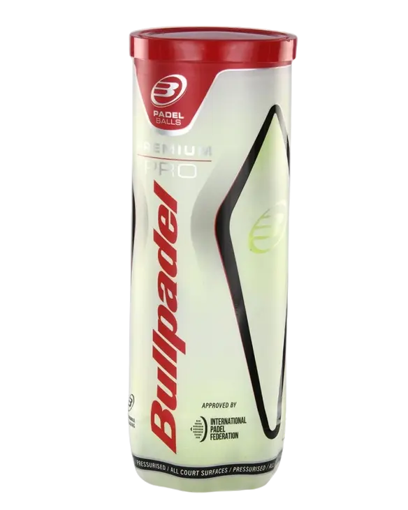 Pelotas Pádel Bullpadel Premium Pro 1 Bote de 3 pelotas