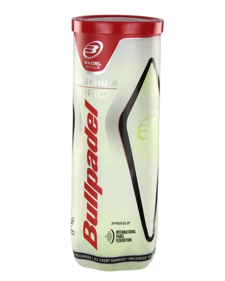 Pelotas Pádel Bullpadel Premium Pro 1 Bote de 3 pelotas