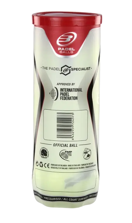 Pelotas Pádel Bullpadel Premium Pro 1 Bote de 3 pelotas