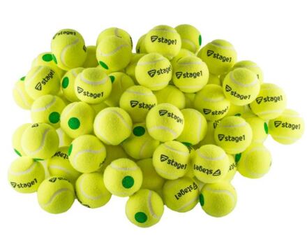 Pelotas Tenis Tecnifibre STAGE 1 Soft Bolsa 72 pelotas