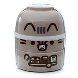 Fiambrera Táper Bento con Compartimentos Gato Pusheen