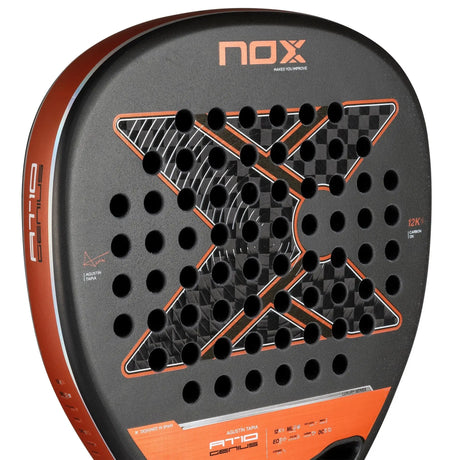 Pala Pádel Nox AT10 Luxury Genius Attack 12K Agustin Tapia 2025
