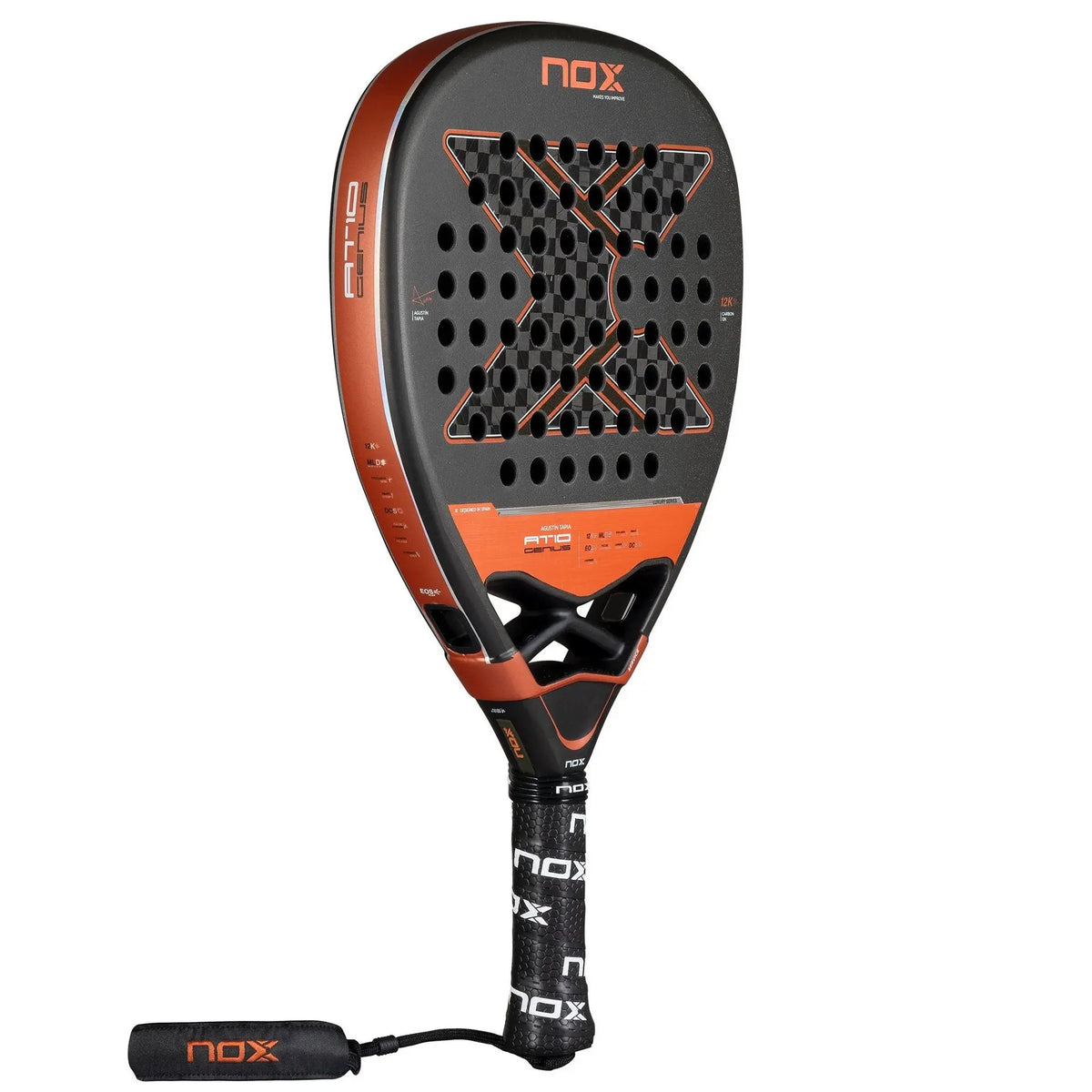 Nox AT10 Luxury Genius Attack 12K Agustin Tapia 2025 Padel Racket
