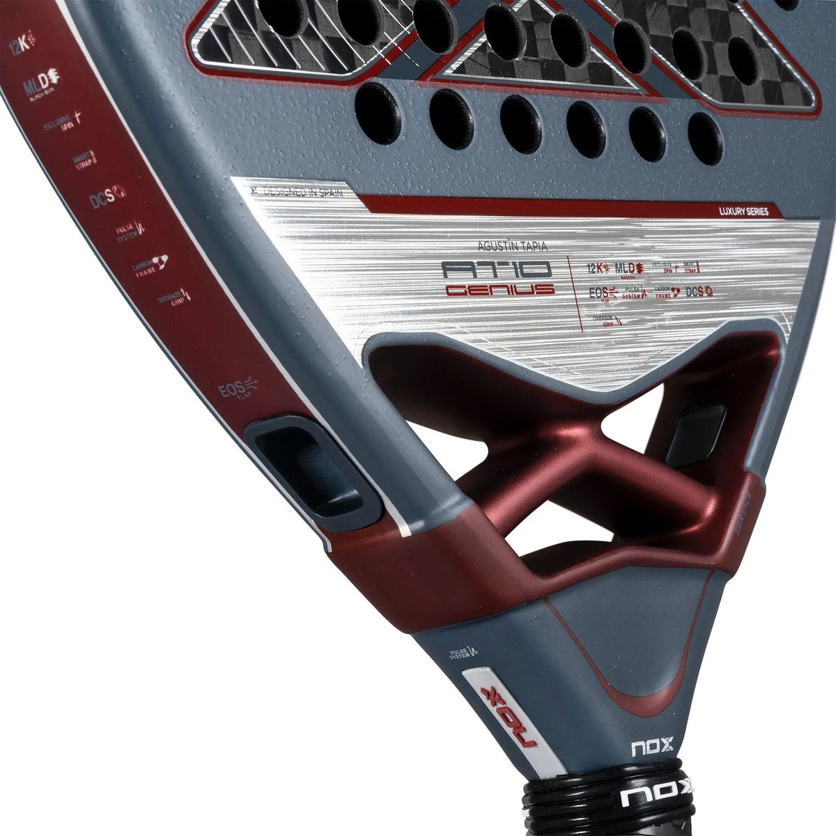 Pala Pádel Nox AT10 Luxury Genius 12K Agustin Tapia 2025