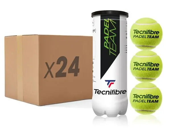 Pelotas Pádel Tecnifibre Pádel TEAM 24 Botes 3 pelotas