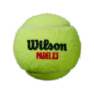 Pelotas Pádel Wilson Performance X3 Cajón 24 botes