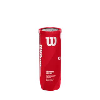 Pelotas Pádel Wilson Performance X3 Cajón 24 botes