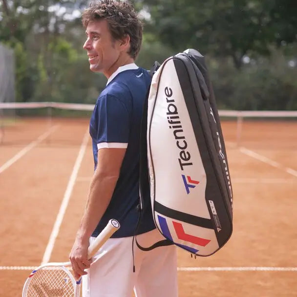 Raquetero Tenis Tecnifibre Tour Endurance Blanco 15 Raquetas