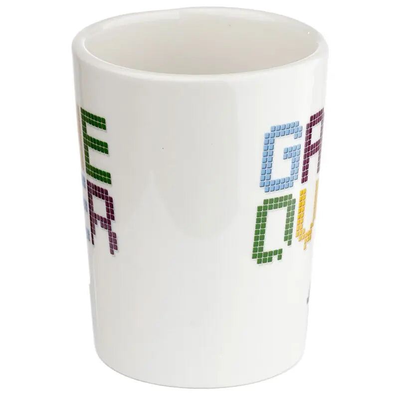 Taza de Cerámica Asa con Forma de Mando Videojuegos Game Over