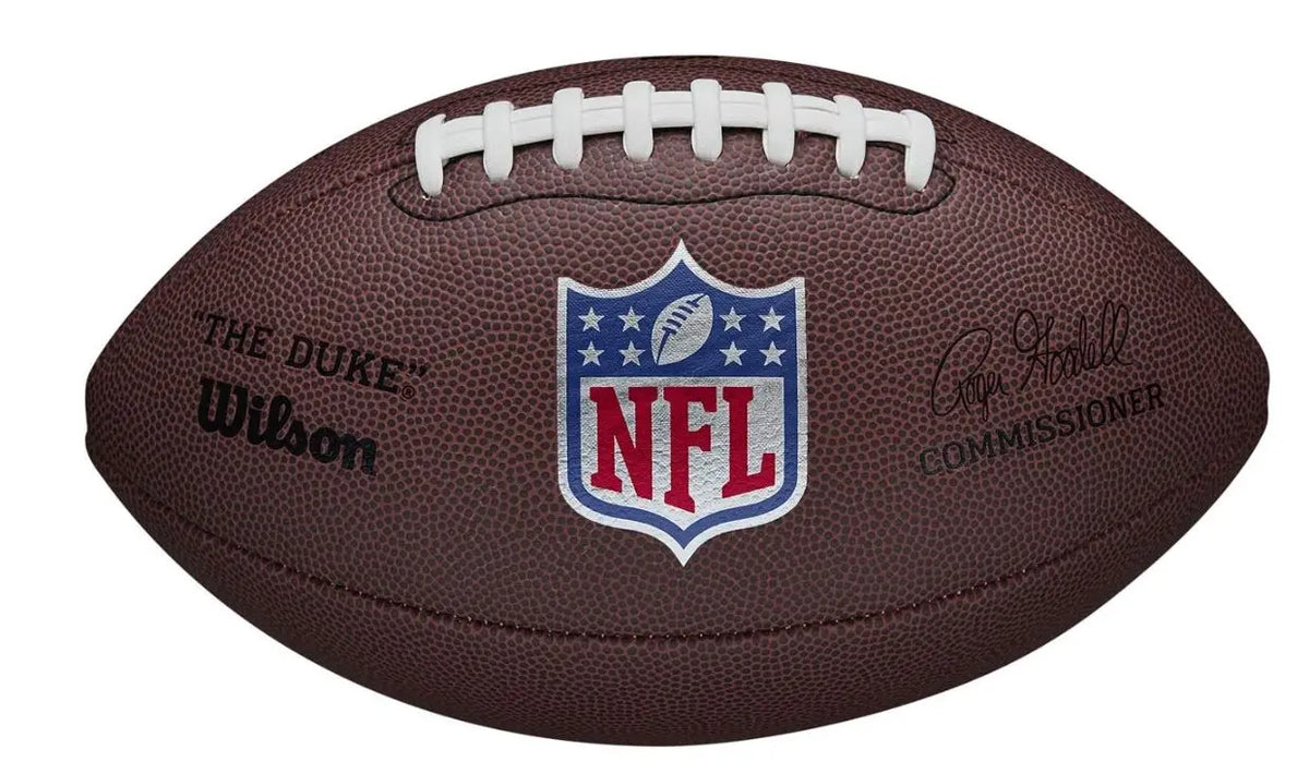 Balón Fútbol Americano Wilson NFL Duke Replica con expositor