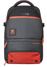 Mochila Nox Luxury Open Series Negro Rojo