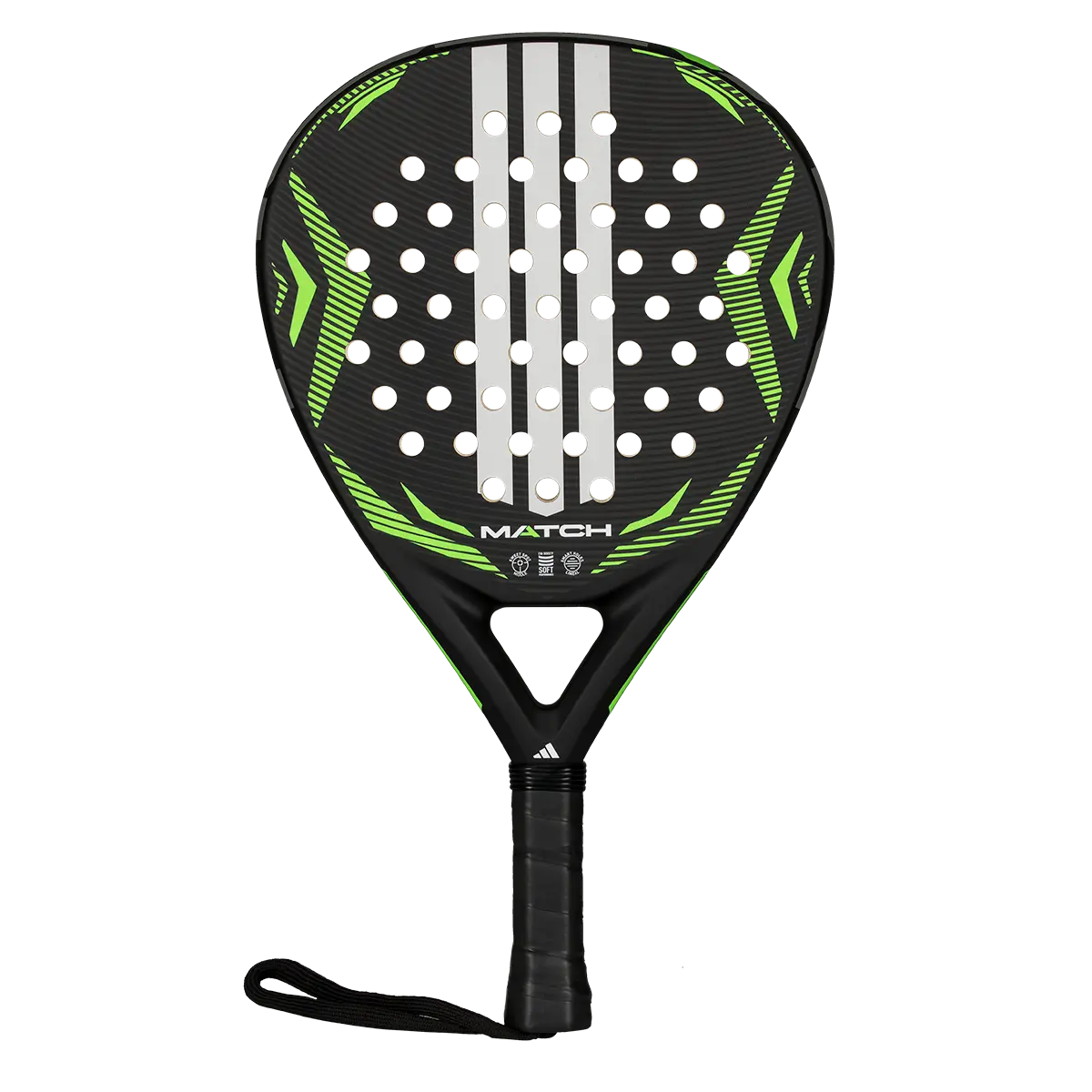Pala Pádel adidas Match Black/Green 2026