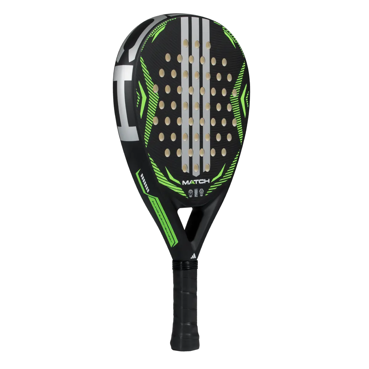 Pala Pádel adidas Match Black/Green 2026