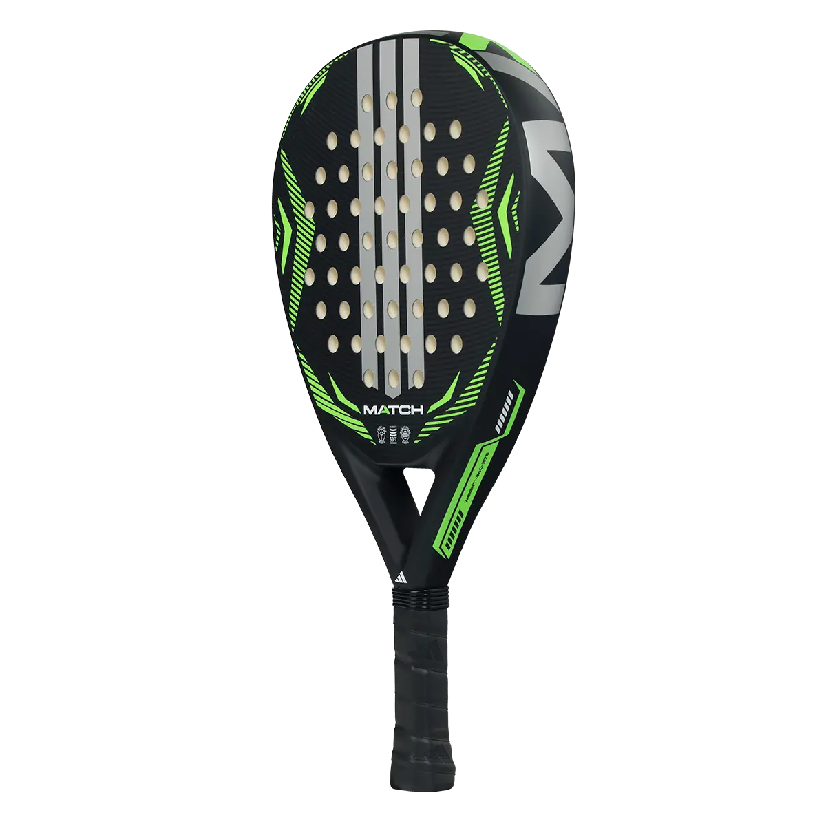 Pala Pádel adidas Match Black/Green 2026