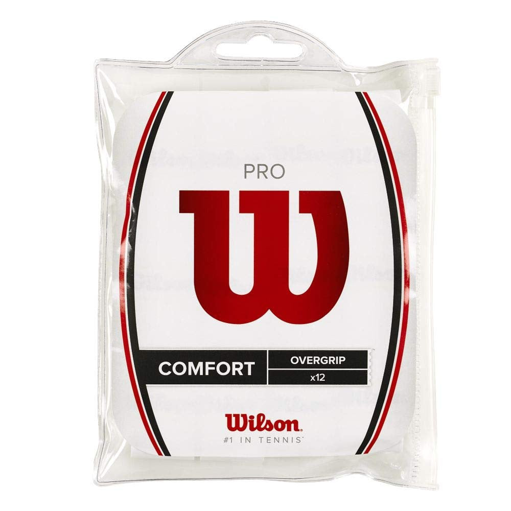 Overgrips Wilson Pro COMFORT Branco x12