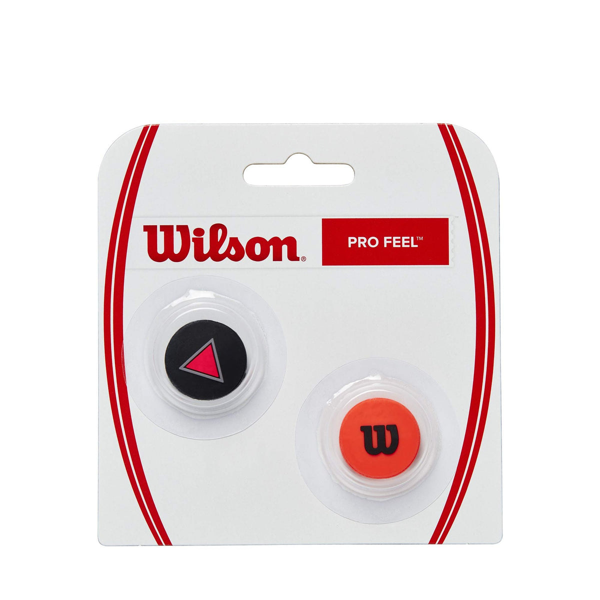 Antivibradores Wilson Pro Feel Clash Dampeners Negro/Rojo
