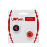 Antivibradores Wilson Pro Feel Clash Dampeners Negro/Rojo