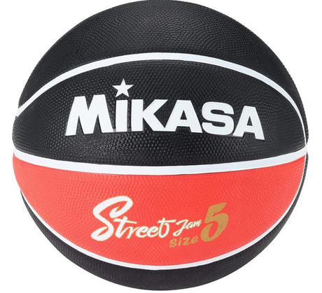 Bola de Basquetebol Mikasa BB Preto Vermelho