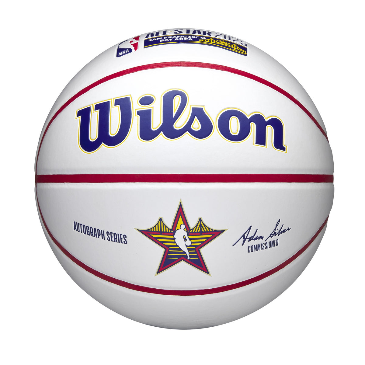 Wilson 2025 NBA All-Star Autograph Basketball, Size 7