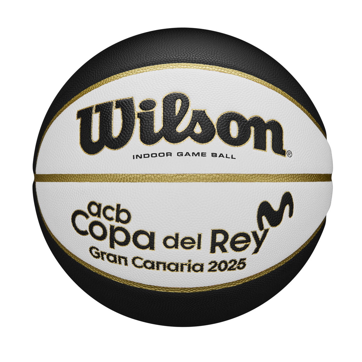Bola de Basquetebol Wilson Evo NXT Game ACB Taça do Rei Tamanho 7